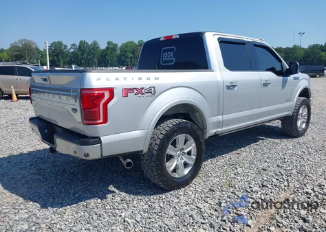 2015 Ford F-150 Platinum from USA, damaged, VIN 1FTEW1EG9FFD11304